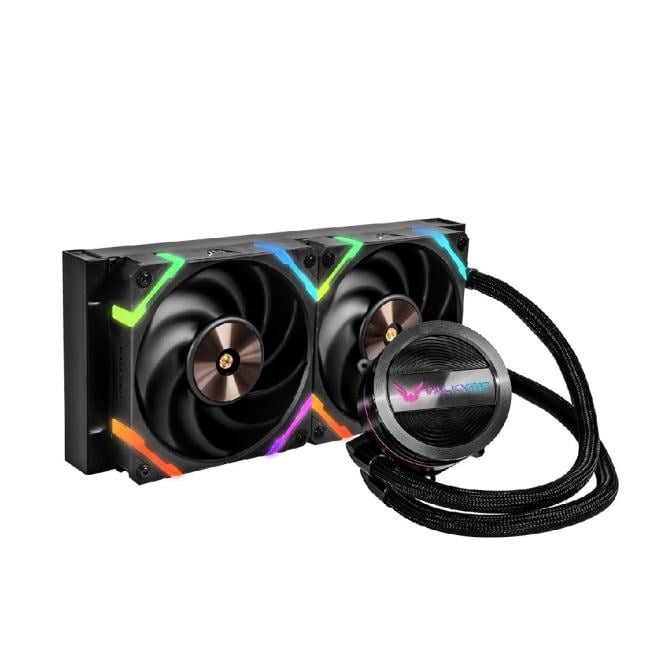 СВО Valkyrie Dragonfang 240 Black / 2x120mm ARGB fans, 800-2150RPM, 80CFM, 29dBA, 250W TDP / HW GL240