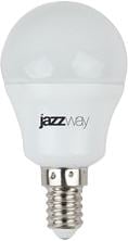 JazzWay 1027856-2 Лампа светодиодная LED 7Вт E14 530Лм 230V/50Hz теплый  матовый  шар  SP (1027856-2)