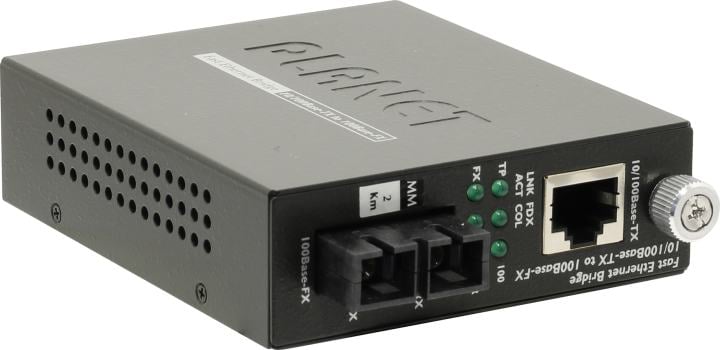 FST-802 медиа конвертер/ 10/100Base-TX to 100Base-FX (SC) Multi-mode Smart Media Converter