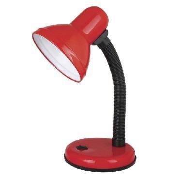 ULTRAFLASH UF-301P С04 красный  (Светильник настольный,230V 60W)