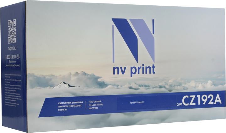 Тонер Картридж NVPrint CZ192A черный, для HP LJ M435, 12000k, (аналог CZ192A)