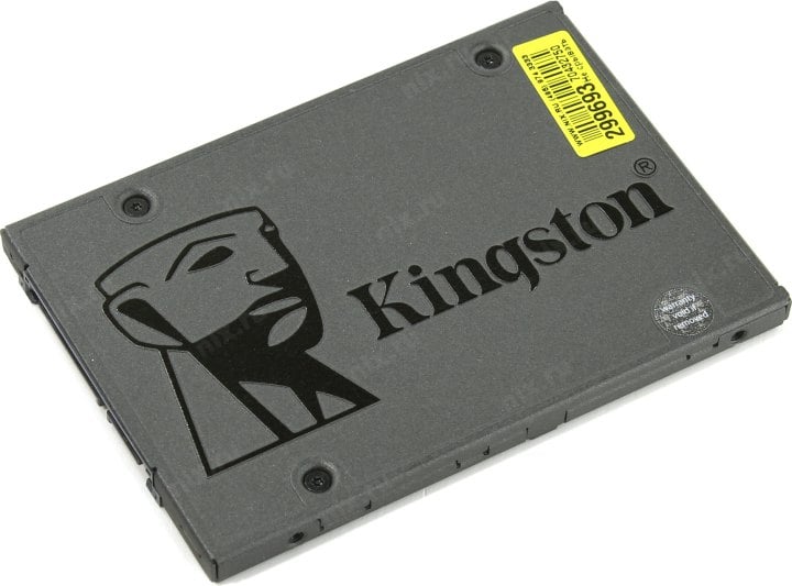 SSD 480 Gb SATA 6Gb/s Kingston A400 <SA400S37/480G(IN)>  (RTL) 2.5" TLC