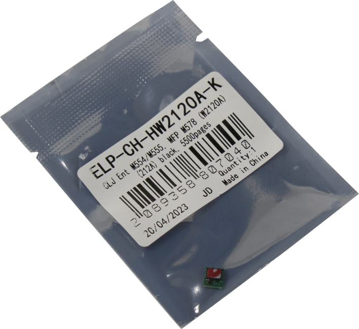 <ELP-CH-HW2120A-K> Чип для картриджа W2120A (212A)  Black,  5.5K