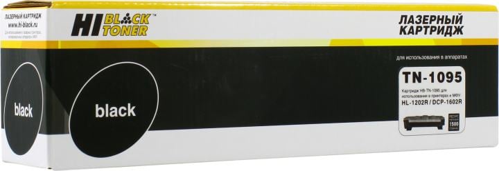 Картридж Hi-Black HB-TN-1095 Black  для Brother HL-1202R/DCP-1602R