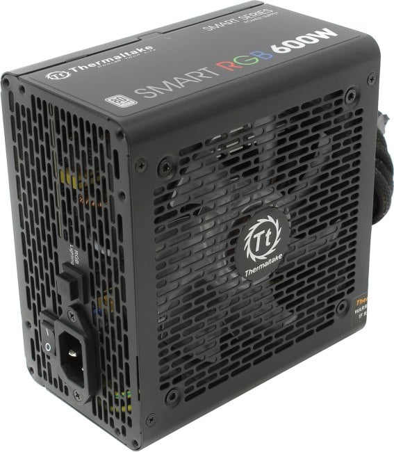 Блок питания Thermaltake (SPR-0600NHSAW) Smart RGB 600W (24+2x4+2x6,8пин)
