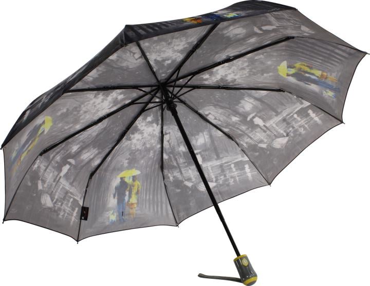 Popular <1249  тёмно-серый> Зонт женский