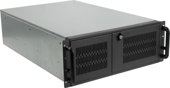 Server Case 4U  Exegate <Pro 4139L> Black, E-ATX,  600W  с  дверцей(24+4x4+2x6/8пин) <EX234968RUS>