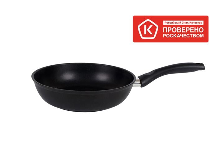 Сковорода Kukmara 240/60-мм с ручкой(с утолщенным дном) АП С241а