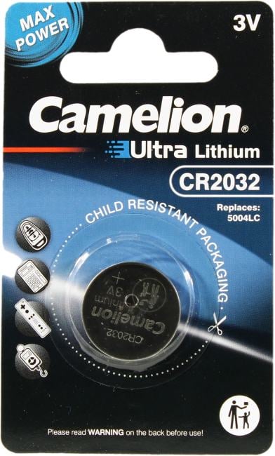 Camelion CR2032-1 (Li, 3V)  <уп. 1 шт>