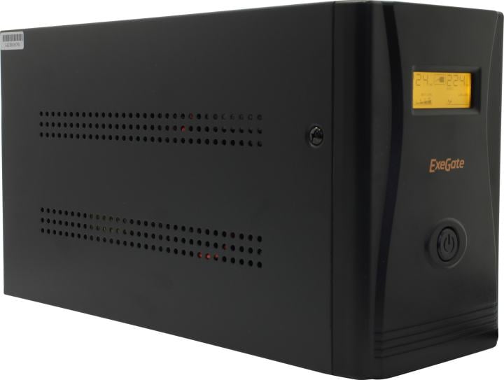UPS 1000VA Exegate SpecialPro Smart <LLB-1000> <EP285484RUS> LCD, защита телефонной  линии/RJ45,  USB