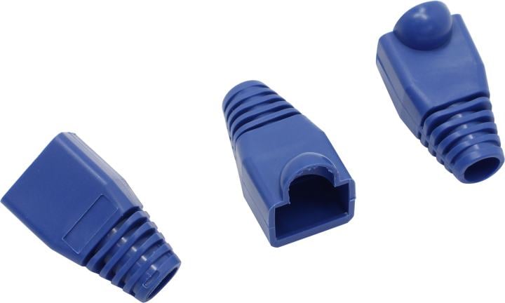 5bites <US016-BL> Колпачок изолирующий для коннектора RJ-45 (упаковка - 100  шт,  синий)