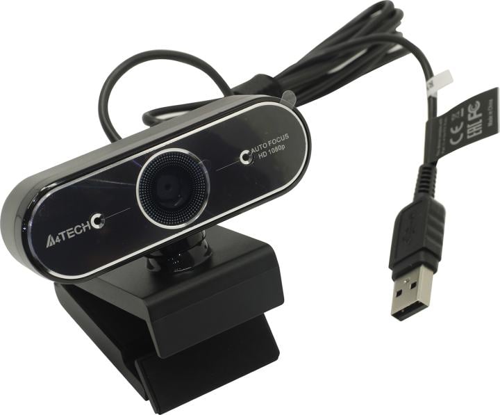 A4Tech WebCam <PK-940HA  Black>  (USB2.0,  1920x1080, микрофон)