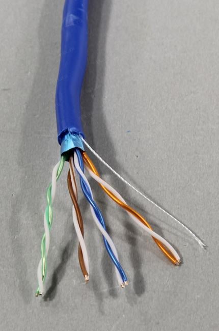 Кабель FTP 4 пары кат.5e <бухта 305м> 5bites <FS5525-305B-BL>  Express  синий