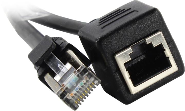 5bites <PUT55-020E-BK> Patch Cord удлинитель FTP кат.5e  2м,  чёрный