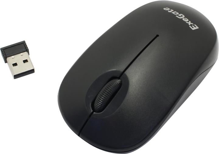 ExeGate Wireless Optical Mouse <SR-9021> (RTL) USB  3btn+Roll  <EX269649RUS>