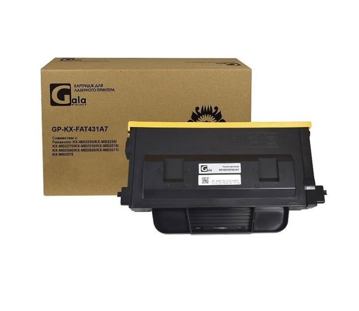 Картридж GalaPrint GP-KX-FAT431A7 черный (6000 стр) для Panasonic KX-MB2230/KX-MB2235/KX-MB2270/KX-MB2510/KX-MB2515/KX-MB2540/KX-MB2545/KX-MB2571/KX-MB2575