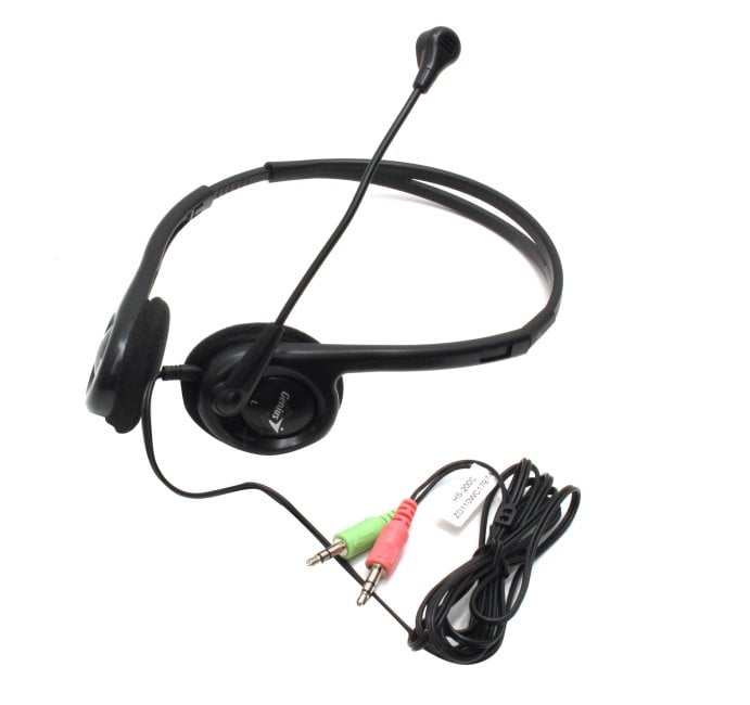 31710151104 Гарнитура проводная GENIUS HS-200C + Single Jack Cable (Jack 3.5mm, кабель 1,5м)