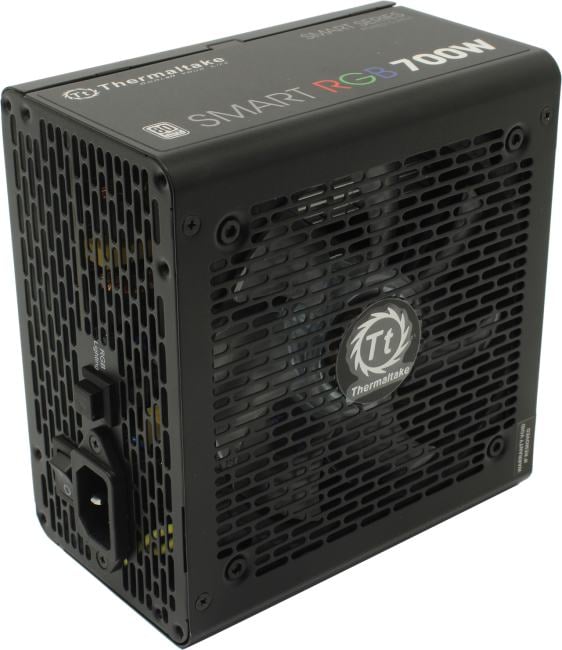 Блок питания Thermaltake <SPR-0700NHSAW>  Smart  RGB  700W (24+2x4+2x6/8пин)