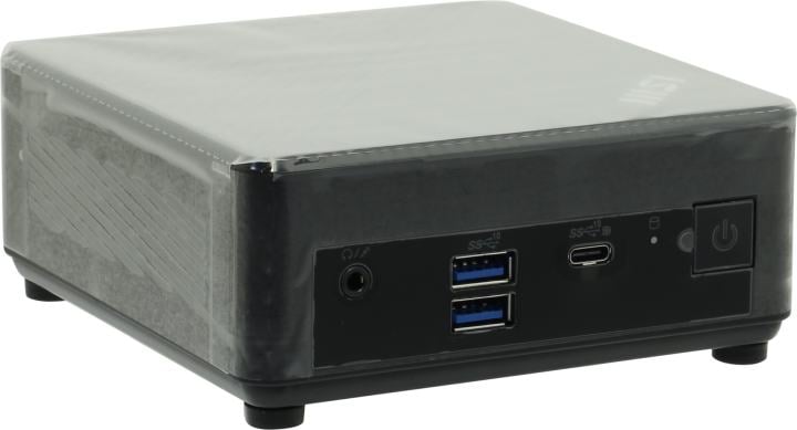 Неттоп MSI Cubi N ADL-016BRU slim N-series N200 (1) UHDG noOS 2xGbitEth WiFi BT 65W черный (936-B0A911-091)