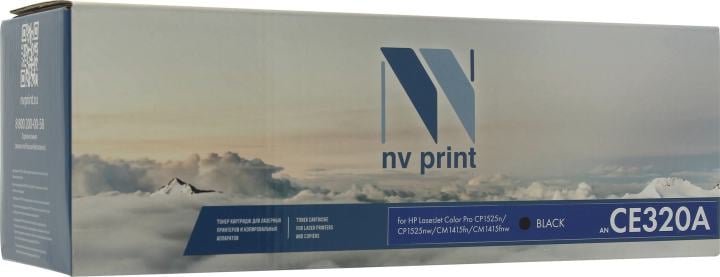 Картридж NV-Print аналог CE320A Black для hp LaserJet Pro CM1415, CP1525 (б/у, остаток 400 страниц)