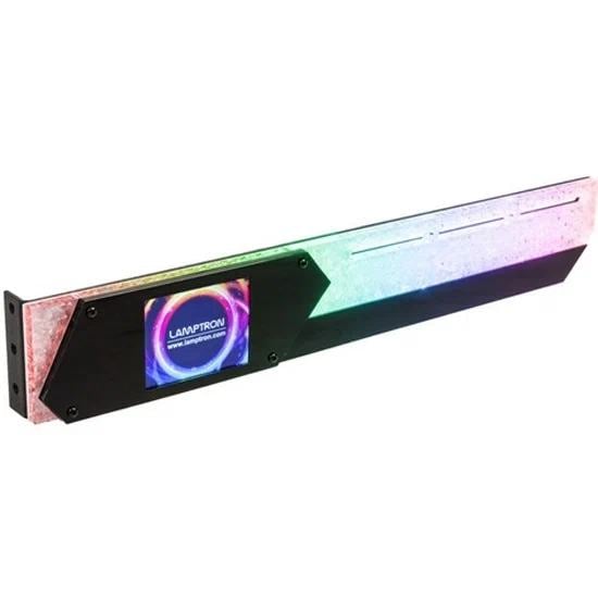 LAMP-HM022 Кронштейн для поддержки видеокарты Lamptron HM022-Horizontal GPU Holder  with 2.2" Display