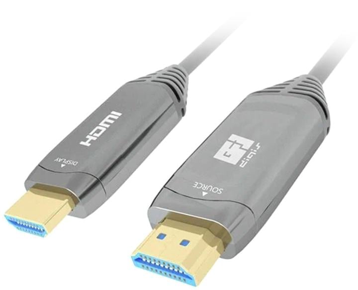 Кабель Digis DSM-CH7-AOC, HDMI 2.0, оптический, 7м, 4K 60Гц