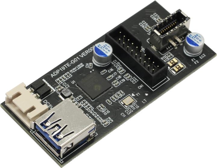 Espada <EiD20EM> Плата расширения портов USB3.0  (внутренний  4-port  USB3.0 hub)
