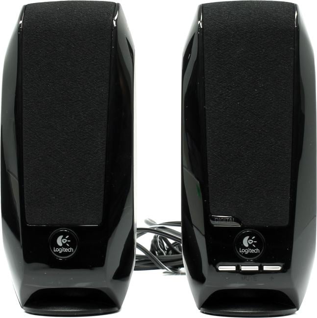 Logitech Акустическая 2.0 система S150, регуляторы на передней панели, USB, 1.2 метра, чёрный.