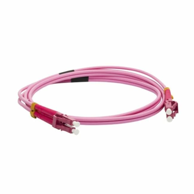 Патч-корд оптический Патч-корд оптический LANMASTER, дуплексный, LC/PC-LC/PC, OM4, LSZH, 10 м