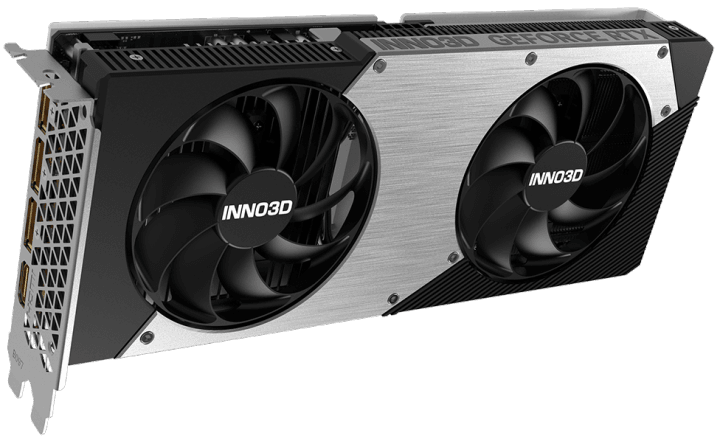 N50602-08D7X-195070N Видеокарта INNO3D RTX 5060 Twin X2 OC//RTX5060, HDMI, DP*3, 8G,D7