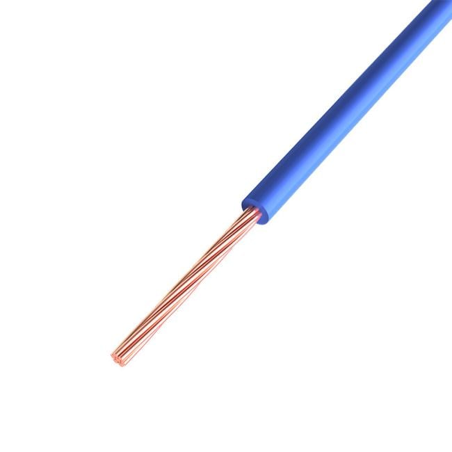 01-6505-1 Провод ПГВА REXANT 1х0.75 мм?, Cu, синий, бухта  200  м