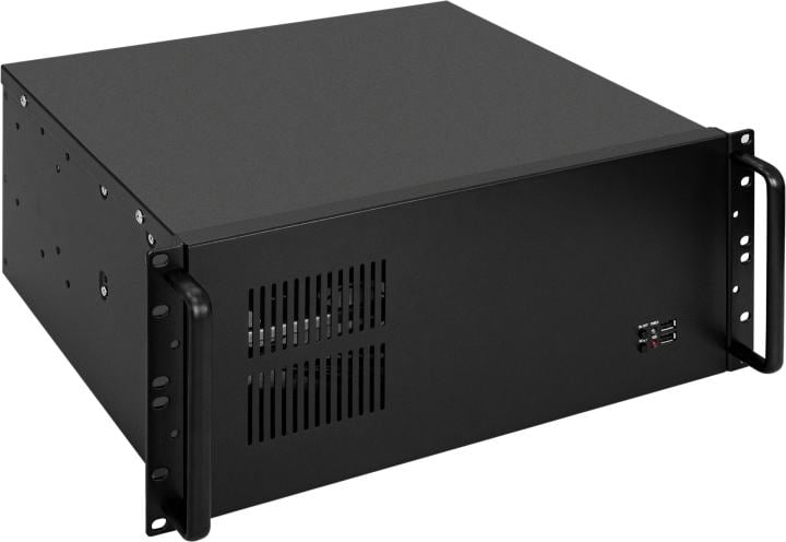 Server Case 4U Exegate <Pro 4U300-08>  ATX  1200W  (24+2x4+2x6/8пин) <EX293679RUS>