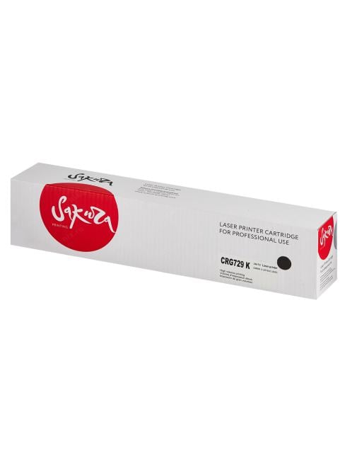 SACRG729K Картридж SAKURA CRG729K для CANON LBP  7010C/7018C,  черный,  1200 к.