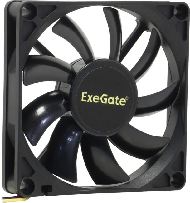 Exegate EX288924RUS Вентилятор ExeGate EX08015B4P-PWM (80x80x15 мм, 2-Ball (двойной шарикоподшипник), 4pin, PWM, 24dBA)