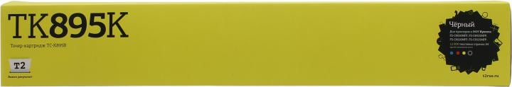 Картридж лазерный T2 TC-K895B, для Kyocera FS-C8020MFP/FS-C8025MFP/FS-C8520MFP/FS-C8525MFP, черный, 12000 стр.
