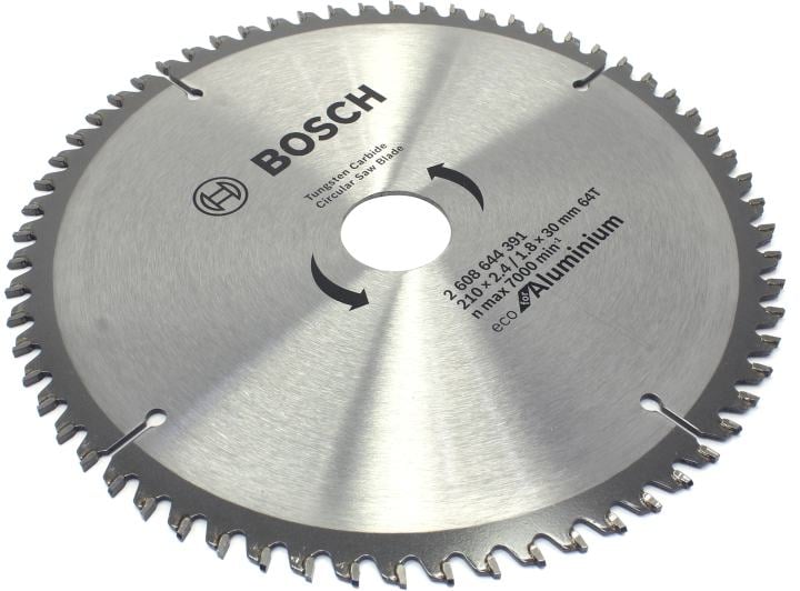 Bosch Eco for Aluminium <2608644391> Пильный диск по алюминию  (d210x2.4/1.8x30мм  64T)