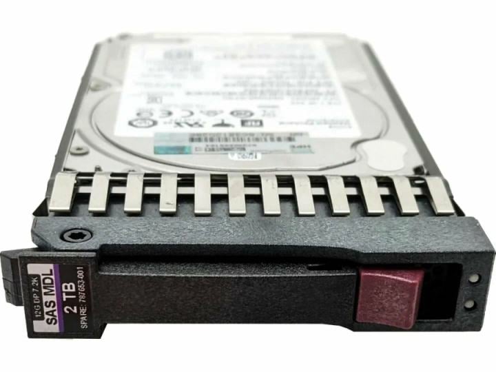 Жесткий диск HP 2Tb 2.5" MSA dual-port SAS 12Gb/s 7200 RPM 787653-001
