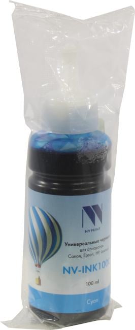 Чернила NV-Print NV-INK100UC <634307> Cyan  для Canon/Epson/НР/Lexmark (100мл)
