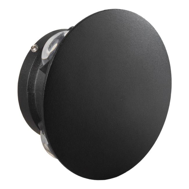 SBL16856 Уличный светодиодный настенный светильник SPHERE 4*1Вт Smartbuy  3000К  IP65  черный (SBL16856)