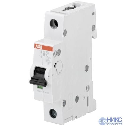 Выключатель ABB S201 B25 2CDS251001R0255, 1P 25А 6кА