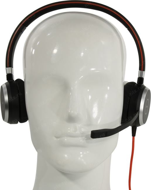 Наушники с микрофоном Jabra EVOLVE 40 MS Stereo (USB, с регулятором громкости) <6399-823-109>