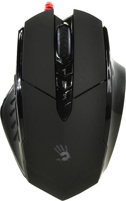 Bloody X`Glides Gaming Mouse <V7M  Black>  (RTL)  USB 8btn+Roll