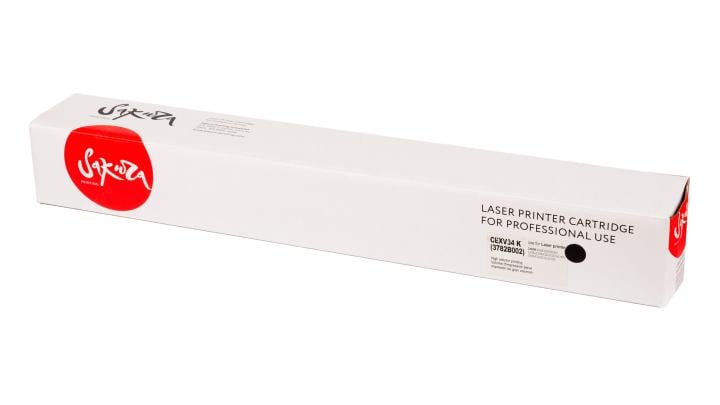 SACEXV34BK Тонер-туба SAKURA CEXV34BK (3782B002) для Canon iR  черный,  23  000 к.