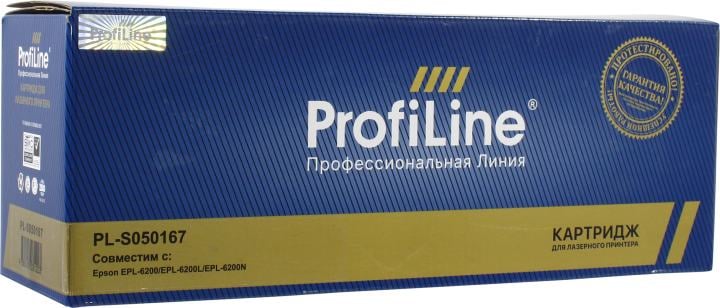 Картридж струйный ProfiLine PL-S050167 для принтеров Epson EPL 6200/6200L 3000 копий