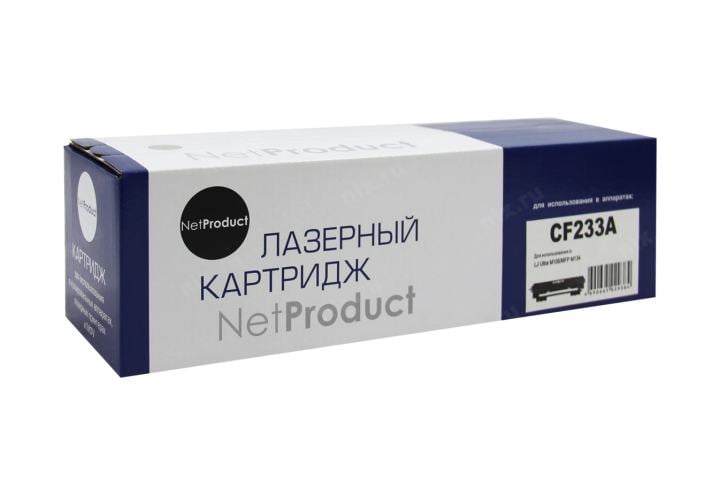 Тонер-картридж NetProduct N-CF233A, для HP LJ Ultra M106/MFP M134, 2,3K