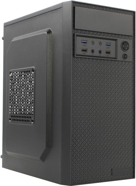 Minitower Exegate <BAA-109U2>  MicroATX  450W  (24+4пин) <EX291274RUS>