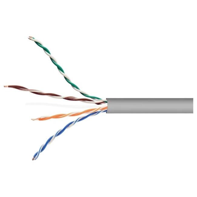 Кабель Cablexpert UPC-5051E-SOL/25, UTP indoor 4x2x0.51, CCA, кат.5е, однож., 25м, серый