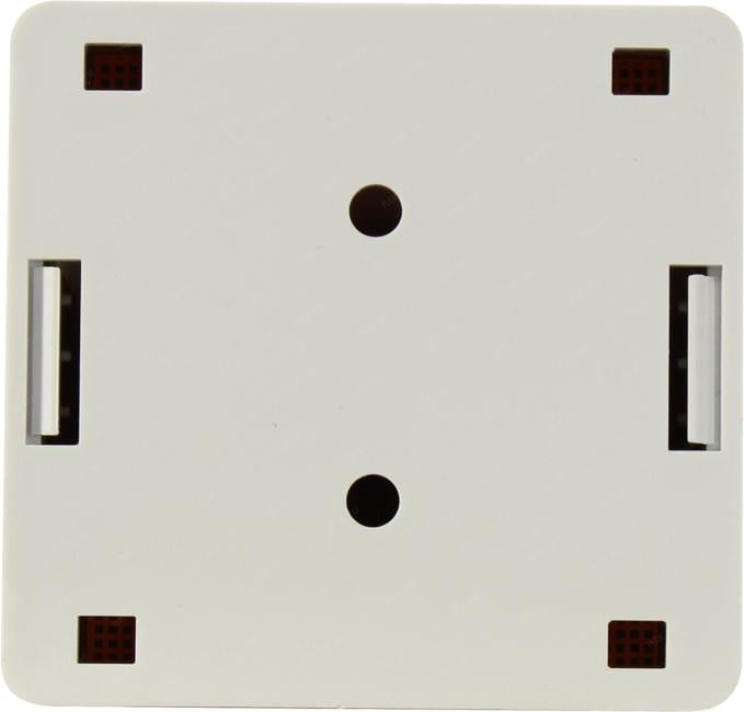 Exegate EX292845RUS Розетка внешняя двойная ExeGate SM2-RJ45-C6 RJ-45 кат.6 UTP Krone/110