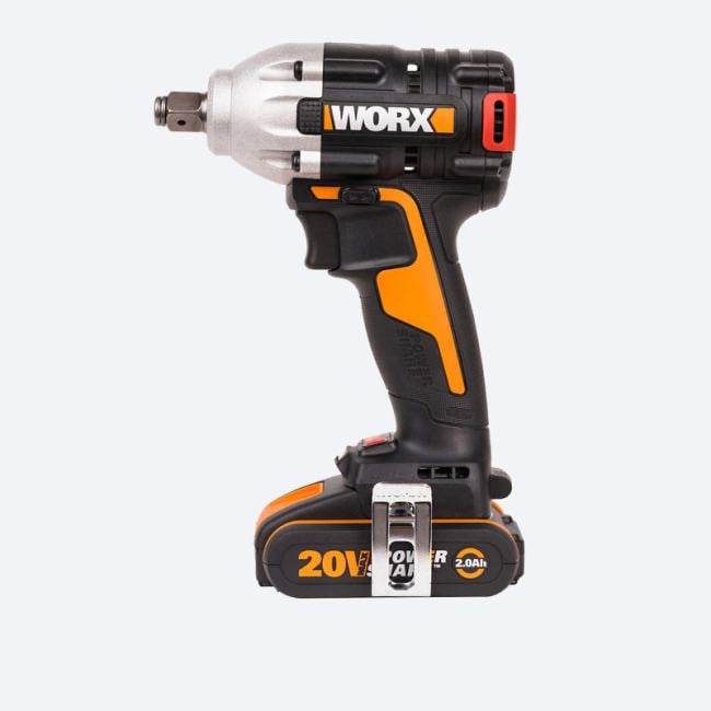 Worx WX272 Гайковерт аккумуляторный WORX WX272, 20В, бесщеточный, 2Ач x2, кейс