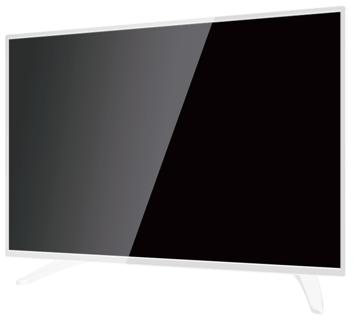 Телевизор 32'' Asano 32LH1011T, HD, 1366x768, белый (32LH1011T)